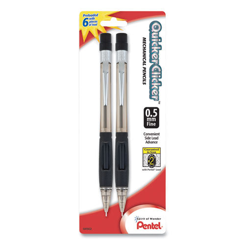 Quicker Clicker Mechanical Pencil, 0.5 Mm, Hb (