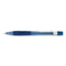 Quicker Clicker Mechanical Pencil, 0.7 Mm, Hb (#2.5), Black Lead, Transparent Blue Barrel