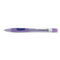 Quicker Clicker Mechanical Pencil, 0.7 Mm, Hb (#2.5), Black Lead, Transparent Violet Barrel