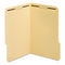 Top Tab Fastener Folder, 0.75" Expansion, 2 Fasteners, Legal Size, Manila Exterior, 50/box