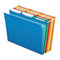 Ready-tab Colored Reinforced Hanging Folders, Letter Size, 1/3-cut Tabs, Assorted Colors, 25/box