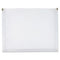 Poly Zip Envelope, Zipper Closure, 10 X 13, Clear, 5/pack