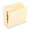 Manila Fastener Folders With Bonded Lesspace Fasteners, 1 Fastener, Letter Size, Manila Exterior, 50/box