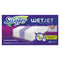 Wetjet System Refill Cloths, 11.3" X 5.4", White, 24/box, 4/carton