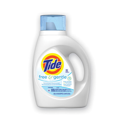 Free And Gentle Laundry Detergent, 32 Loads, 46 Oz Bottle, 6/carton