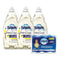 Platinum Liquid Dish Detergent, Lemon Scent, (3) 24 Oz Bottles Plus (2) Sponges/carton