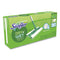 Sweeper Mop, 10 X 4.8 White Cloth Head, 46" Silver/green Aluminum/plastic Handle