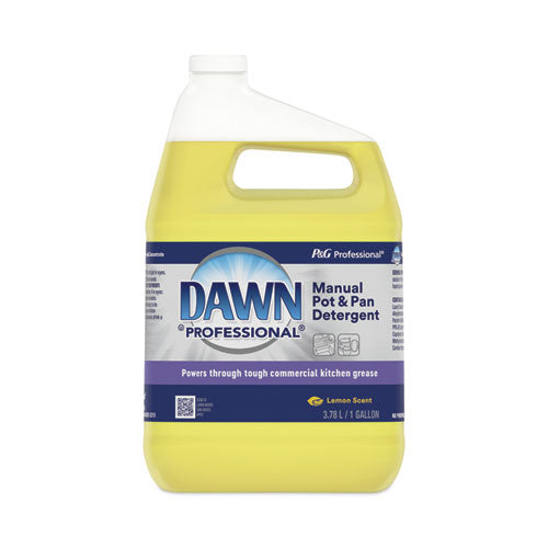 Manual Pot/pan Dish Detergent, Lemon, 4/carton