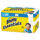 Essentials Select-a-size Kitchen Roll Paper Towels, 2-ply, 104 Sheets/roll, 12 Rolls/carton