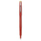 Razor Point Fine Line Porous Point Pen, Stick, Extra-fine 0.3 Mm, Red Ink, Red Barrel, Dozen