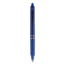 Frixion Clicker Erasable Gel Pen, Retractable, Bold 1 Mm, Blue Ink, Blue Barrel, Dozen