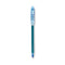 Neo-gel Gel Pen, Stick, Fine 0.7 Mm, Blue Ink, Blue Barrel, Dozen