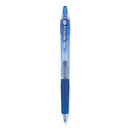 Precise Gel Begreen Gel Pen, Retractable, Fine 0.7 Mm, Blue Ink, Blue Barrel, Dozen