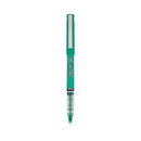 Precise V5 Roller Ball Pen, Stick, Extra-fine 0.5 Mm, Green Ink, Green Barrel, Dozen