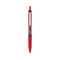 Precise V5rt Roller Ball Pen, Retractable, Extra-fine 0.5 Mm, Red Ink, Red Barrel