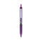 Precise V5rt Roller Ball Pen, Retractable, Extra-fine 0.5 Mm, Purple Ink, Purple Barrel