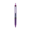 Precise V7rt Roller Ball Pen, Retractable, Fine 0.7 Mm, Purple Ink, Purple Barrel