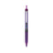 Precise V7rt Roller Ball Pen, Retractable, Fine 0.7 Mm, Purple Ink, Purple Barrel