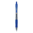 G2 Premium Gel Pen, Retractable, Fine 0.7 Mm, Blue Ink, Smoke Barrel, 2/pack