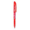 Frixion Point Erasable Gel Pen, Stick, Extra-fine 0.5 Mm, Red Ink, Red Barrel