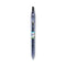 B2p Bottle-2-pen Recycled Gel Pen, Retractable, Fine 0.7 Mm, Black Ink, Translucent Blue Barrel