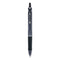 Acroball Colors Advanced Ink Ballpoint Pen, Retractable, Medium 1 Mm, Black Ink, Black Barrel