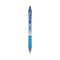 B2p Bottle-2-pen Recycled Ballpoint Pen, Retractable, Fine 0.7 Mm, Blue Ink, Translucent Blue Barrel, Dozen