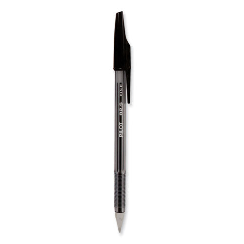 Better Ballpoint Pen, Stick, Fine 0.7 Mm, Black Ink, Smoke Barrel, Dozen