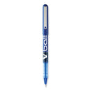 Vball Liquid Ink Roller Ball Pen, Stick, Extra-fine 0.5 Mm, Blue Ink, Blue Barrel, Dozen