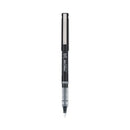 Precise V5 Roller Ball Pen, Stick, Extra-fine 0.5 Mm, Black Ink, Black Barrel, Dozen