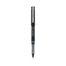 Precise V7 Roller Ball Pen, Stick, Fine 0.7 Mm, Black Ink, Black Barrel, Dozen