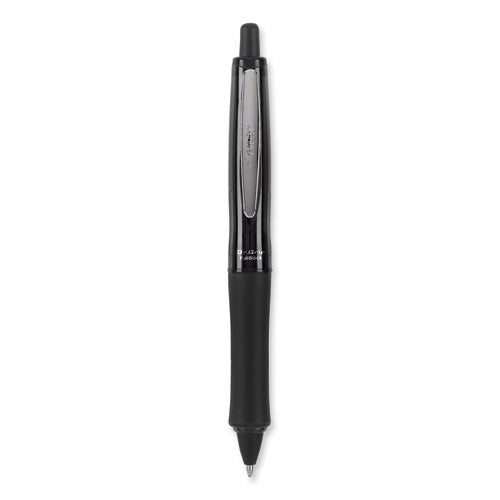 Dr. Grip Fullblack Advanced Ink Ballpoint Pen, Retractable, Medium 1 Mm, Black Ink, Black Barrel