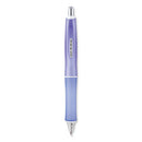 Dr. Grip Frosted Advanced Ink Ballpoint Pen, Retractable, Medium 1 Mm, Black Ink, Purple Barrel