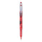 Precise P-500 Gel Pen, Stick, Extra-fine 0.5 Mm, Red Ink, Red Barrel, Dozen