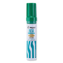 Jumbo Refillable Permanent Marker, Broad Chisel Tip, Green