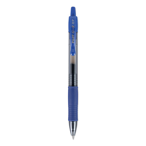 G2 Premium Gel Pen Convenience Pack, Retractable, Fine 0.7 Mm, Blue Ink, Blue Barrel, 36/pack