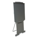 Duramax Portable Presentation Easel, Adjusts 39" To 72" High, Plastic, Gray