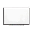 Classic Series Porcelain Magnetic Dry Erase Board, 48 X 36, White Surface, Black Aluminum Frame