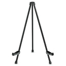 Tabletop Instant Easel, 14" High, Steel, Black