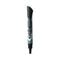 Enduraglide Dry Erase Marker, Broad Chisel Tip, Black, Dozen