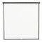 Wall Or Ceiling Projection Screen, 84 X 84, White Matte Finish