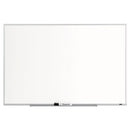 Dry Erase Board, 36 X 24, Melamine White Surface, Silver Aluminum Frame