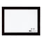 Home Decor Magnetic Dry Erase Board, 23 X 17, White Surface, Black Wood Frame