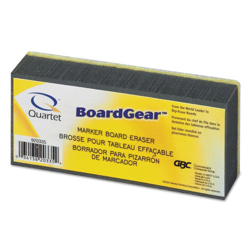 Boardgear Marker Board Eraser, 5" X 2.75" X 1.38"