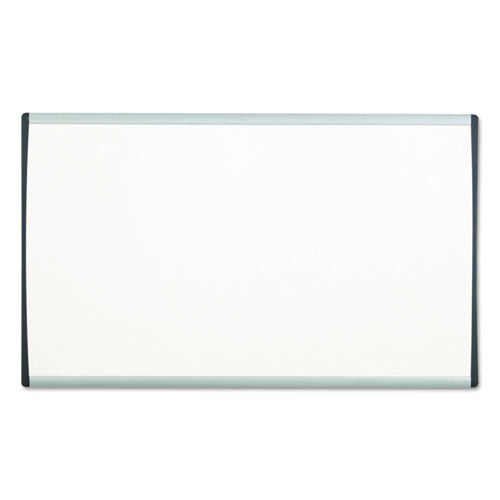 Arc Frame Cubicle Magnetic Dry Erase Board, 14 X 11, White Surface, Silver Aluminum Frame