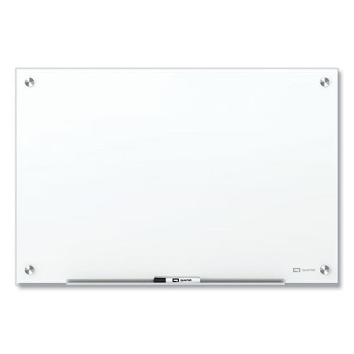 Brilliance Glass Dry-erase Boards, 48 X 48, White Surface