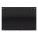 Infinity Glass Marker Board, 48 X 36, Black Surface