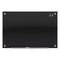 Infinity Glass Marker Board, 48 X 36, Black Surface