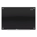 Infinity Glass Marker Board, 72 X 48, Black Surface