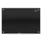 Infinity Glass Marker Board, 72 X 48, Black Surface